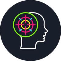 Focus Line Multi Color Design vector