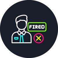 Fired Line Multi Color Design vector