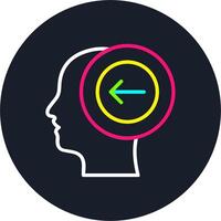 Move Line Multi Color Design vector
