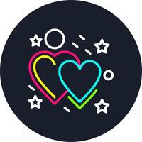 Sincerity Line Multi Color Design vector