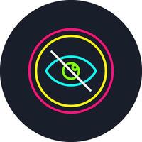 Hide Line Multi Color Design vector