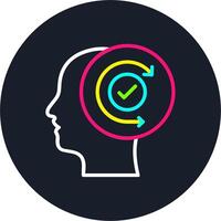 Agility Line Multi Color Design vector