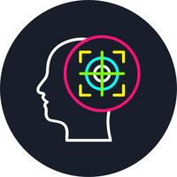 Focus Line Multi Color Design vector