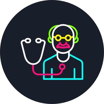 chequeo línea multi color diseño vector