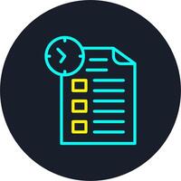 DeadGlyph Two Colors Line Multi Color Design vector