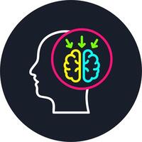 Brainstorming Line Multi Color Design vector