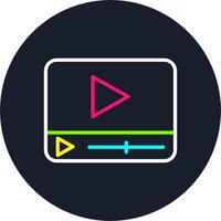 Line Multi Color Design vector