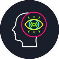 Vision Line Multi Color Design vector