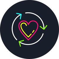 Lifecycle Line Multi Color Design vector