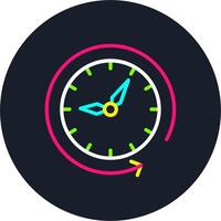 Waiting Line Multi Color Design vector