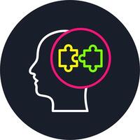 Strategic Line Multi Color Design vector