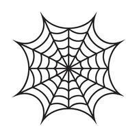 Spider net icon design vector