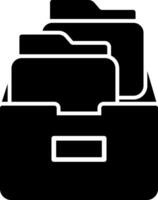 Archive Icon Design Symbol vector