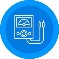 Voltmeter Icon Design Symbol vector