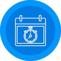 Timer Icon Design Symbol vector