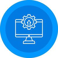 Upgrade Icon Design Symbol vector