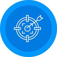 Target Icon Design Symbol vector