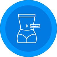 Waist Icon Design Symbol vector
