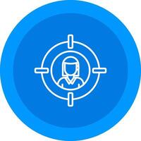 Target Icon Design Symbol vector