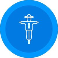 Scarecrow Icon Design Symbol vector