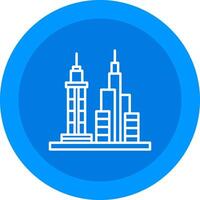 Skyline Icon Design Symbol vector
