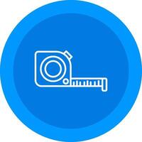 Tape Measure Icon Design Symbol vector