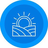 Sunrise Icon Design Symbol vector