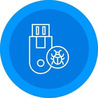 Usb Icon Design Symbol vector