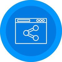 Share Icon Design Symbol vector