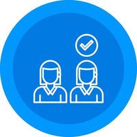 Selecting Icon Design Symbol vector