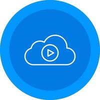 Streaming Icon Design Symbol vector