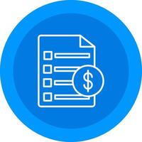 Invoice Icon Design Symbol vector