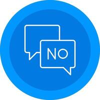 Say No Icon Design Symbol vector