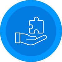 Puzzle Icon Design Symbol vector