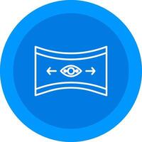 Panoramic View Icon Design Symbol vector