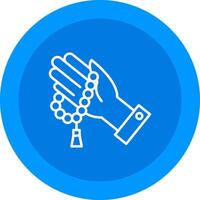 Tasbih Icon Design Symbol vector
