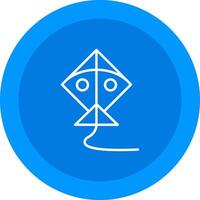 Kite Icon Design Symbol vector