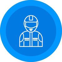 Racer Icon Design Symbol vector