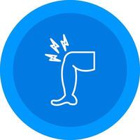 Pain Icon Design Symbol vector