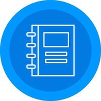 Notebook Icon Design Symbol vector