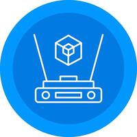 Hologram Icon Design Symbol vector