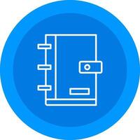 Notebook Icon Design Symbol vector