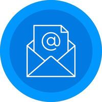 Mail Icon Design Symbol vector