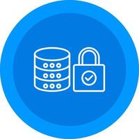 Database Icon Design Symbol vector