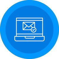 Mailing Icon Design Symbol vector