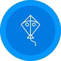Kite Icon Design Symbol vector