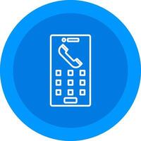 Keypad Icon Design Symbol vector