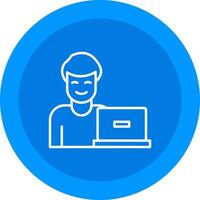 Man Icon Design Symbol vector