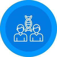 Cloning Icon Design Symbol vector