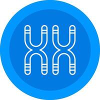 Chromosome Icon Design Symbol vector